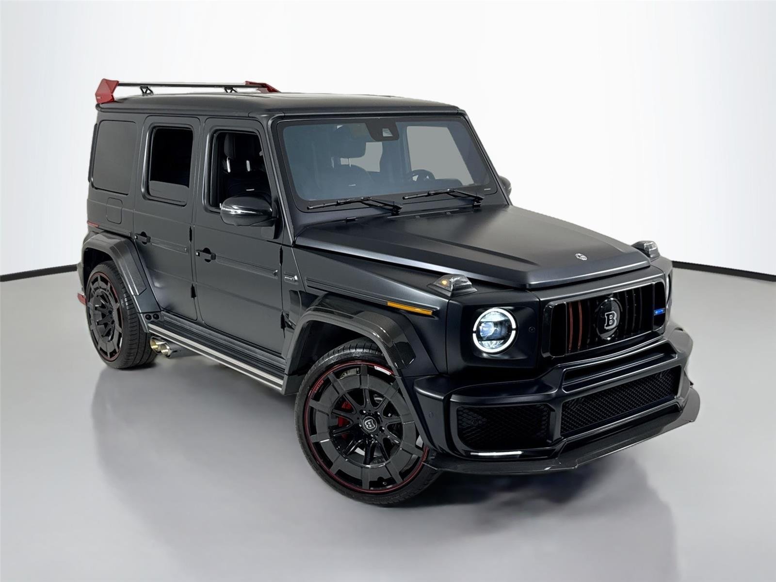 Used 2023 MANUFAKTUR Night Black Magno Mercedes-Benz AMG® G 63 | Brabus Widebody | Matte Black image 53