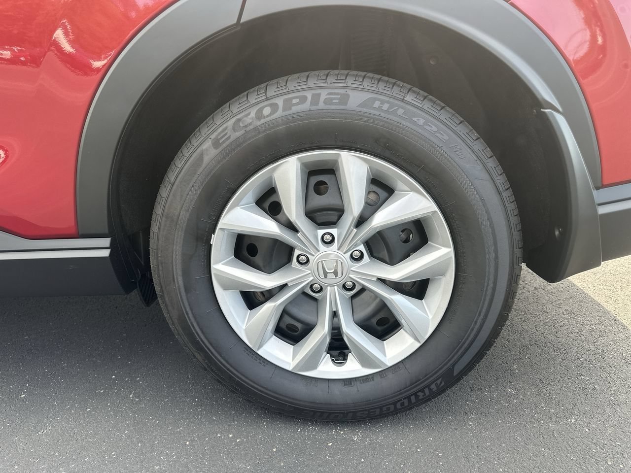 New 2026 Radiant Red Metallic Honda AWD LX image 10