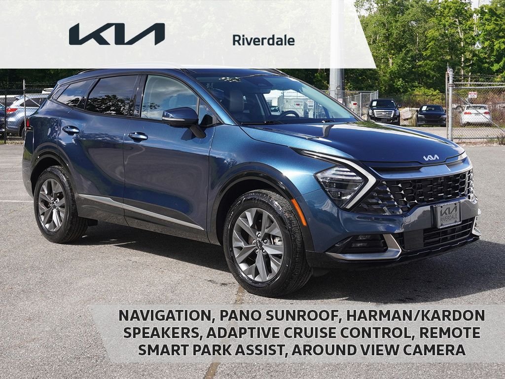 Used 2025 Blue Kia SX-Prestige image 1