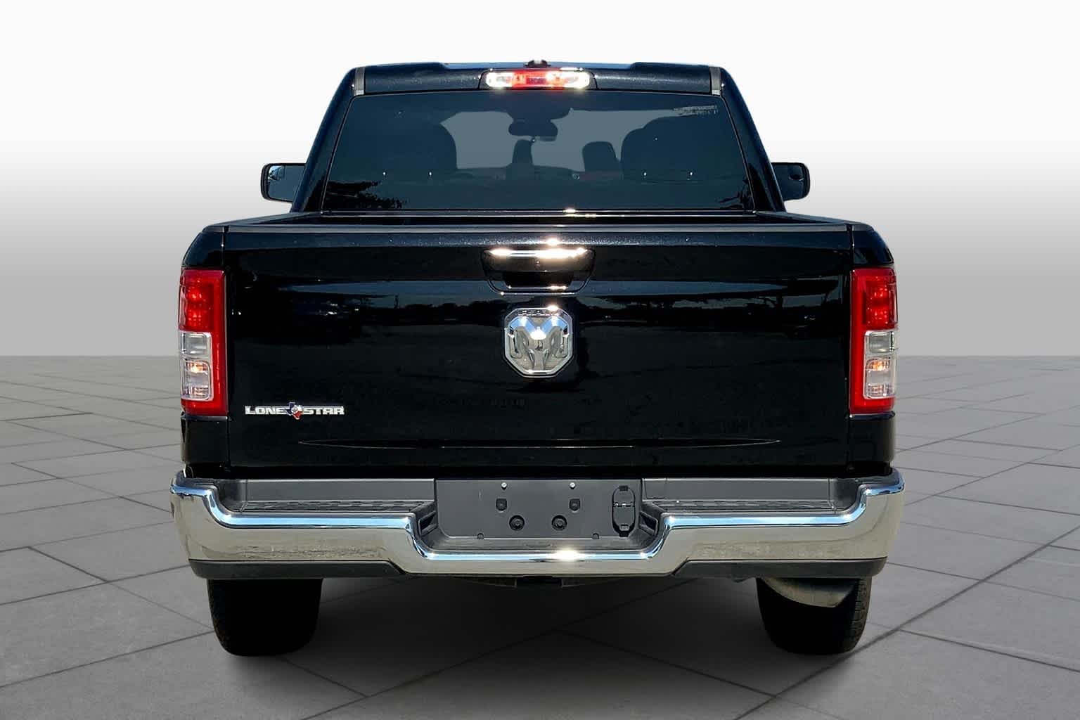 Used 2021 Diamond Black Crystal Pearlcoat Ram Lone Star image 5