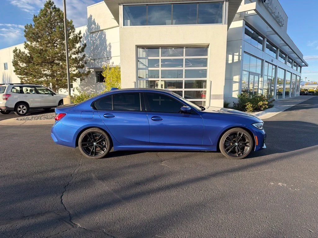 Used 2021 Blue BMW 330i xDrive image 6