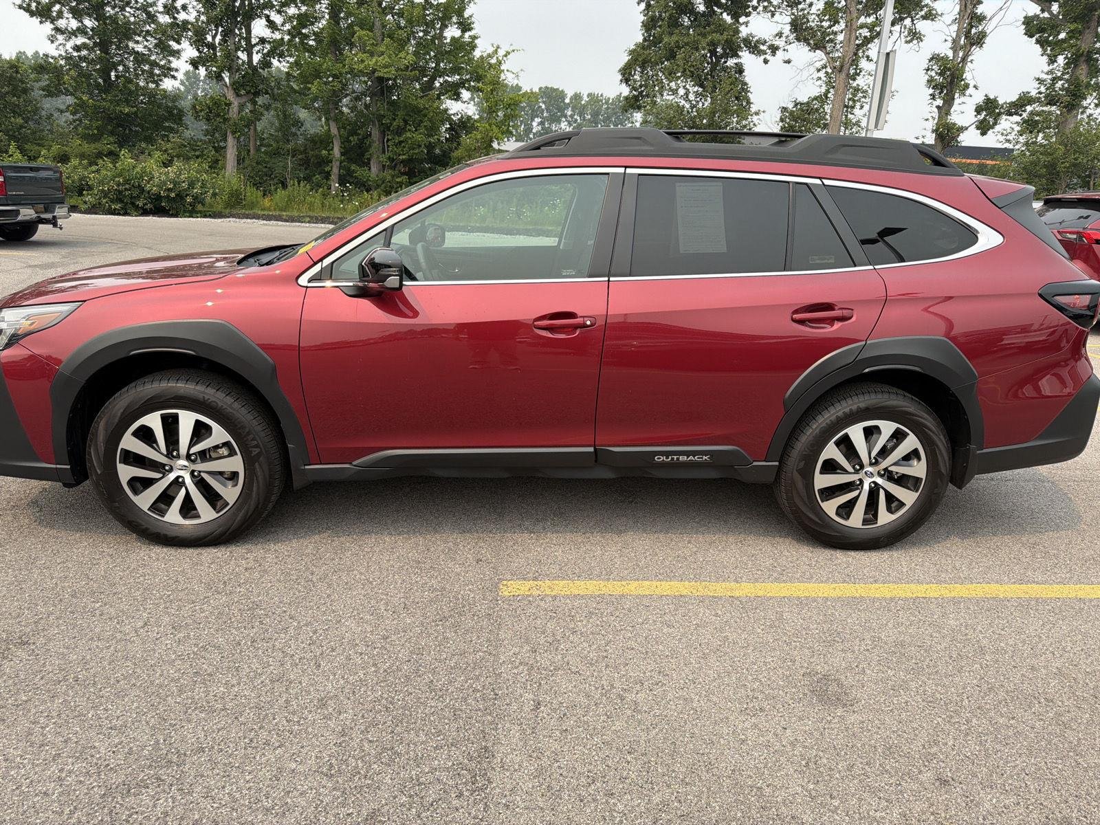 Certified Used 2025 Crimson Red Pearl Subaru Premium image 3