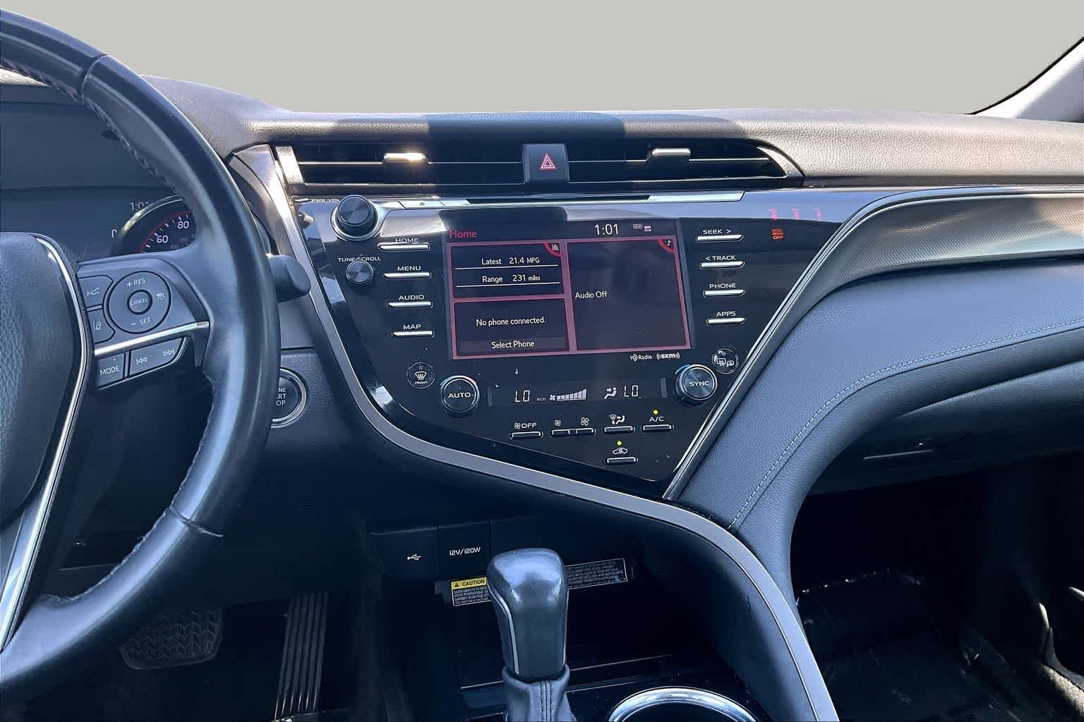 Used 2020 Galactic Aqua Mica Toyota XSE image 7