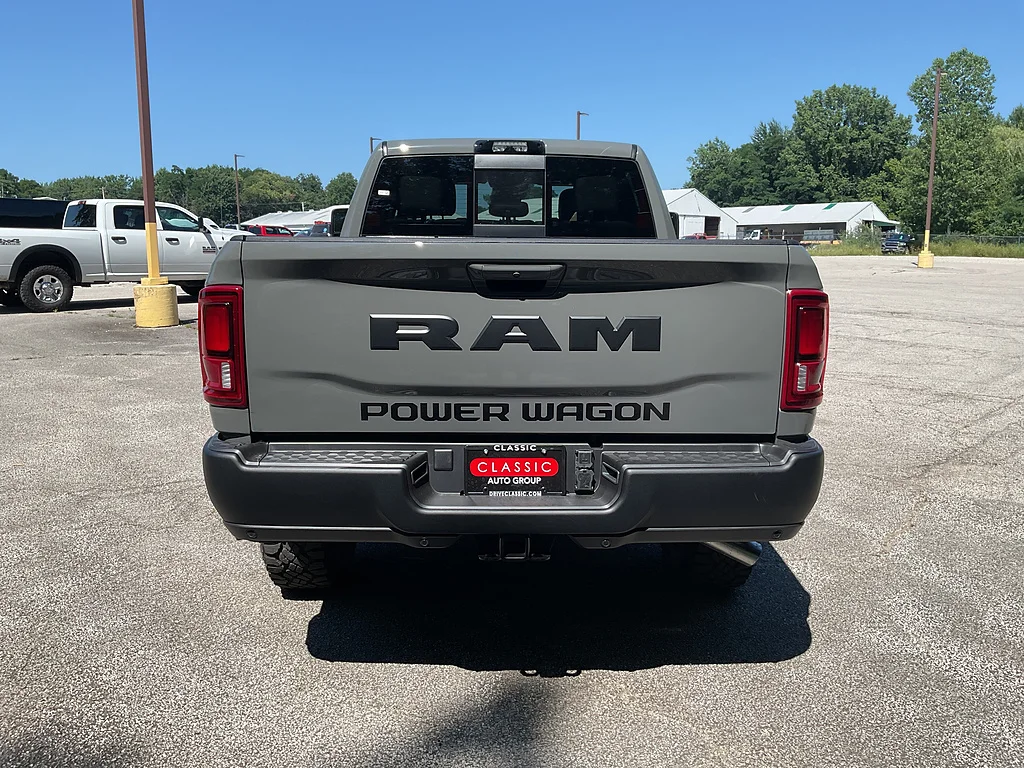 New 2026 Ceramic Gray Clearcoat RAM Power Wagon Crew Cab 4x4 6