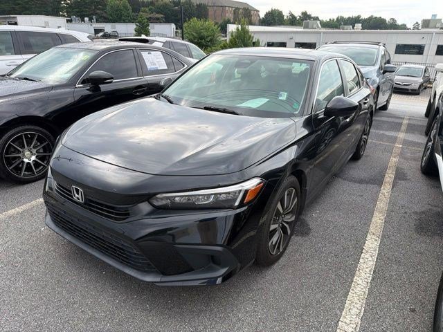 Used 2022 Crystal Black Pearl Honda EX image 1