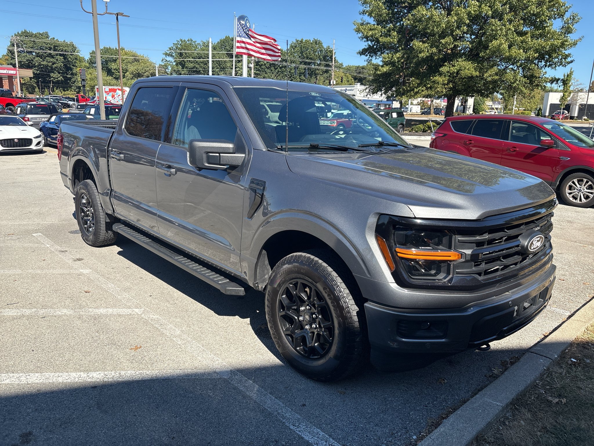 Used 2024 Carbonized Gray Metallic Ford XLT image 3