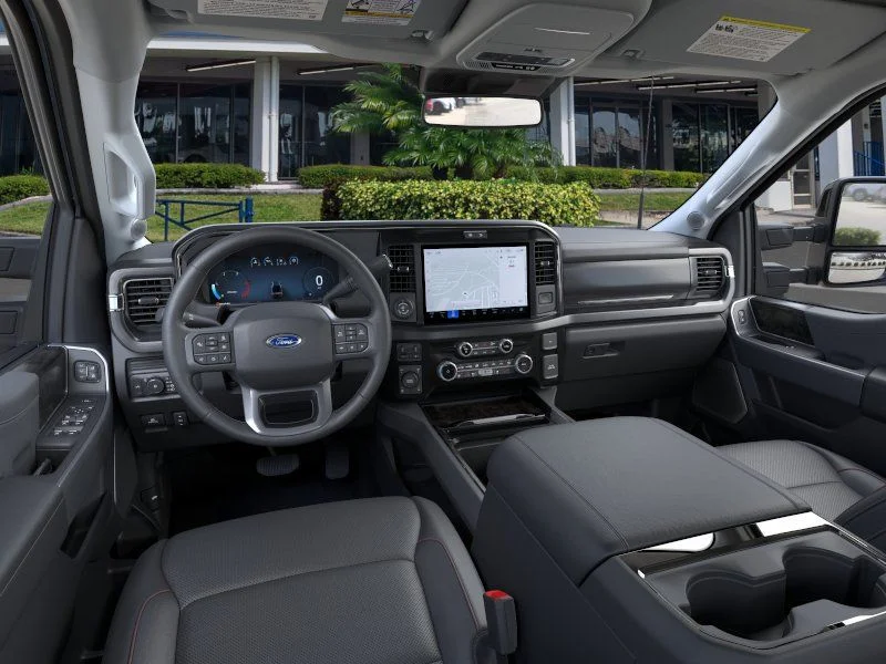 New 2026 Glacier Gray Metallic Tri-Coat Ford Lariat image 9