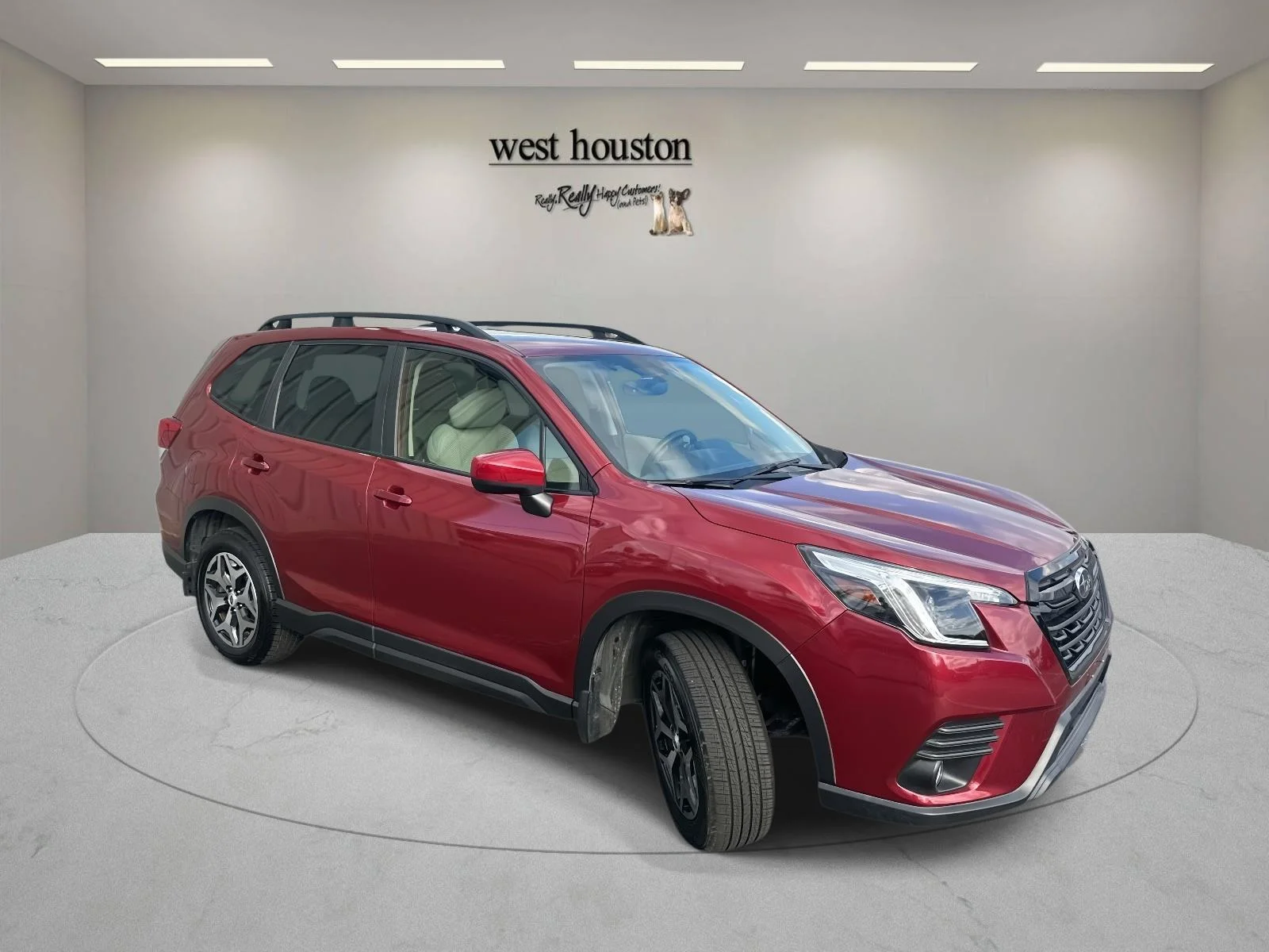 Used 2022 Crimson Red Pearl Subaru Premium image 3