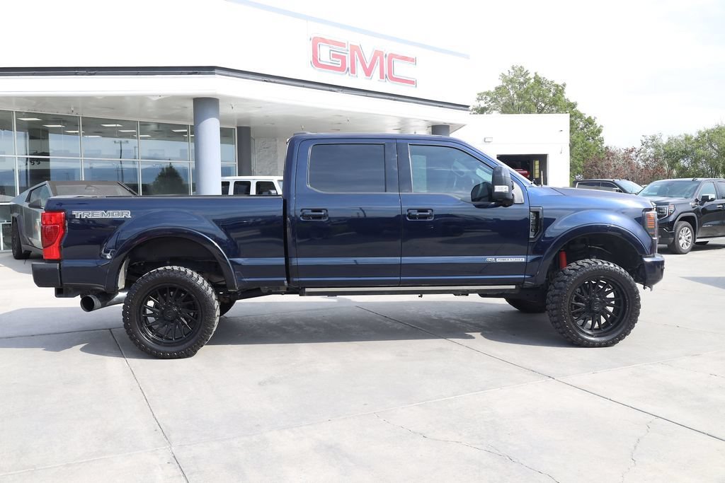 Used 2022 Blue Ford LARIAT image 7