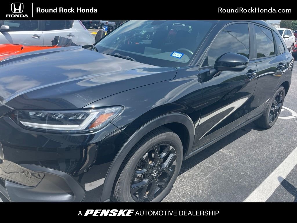 Certified Used 2025 Crystal Black Pearl Honda AWD SPORT image 1