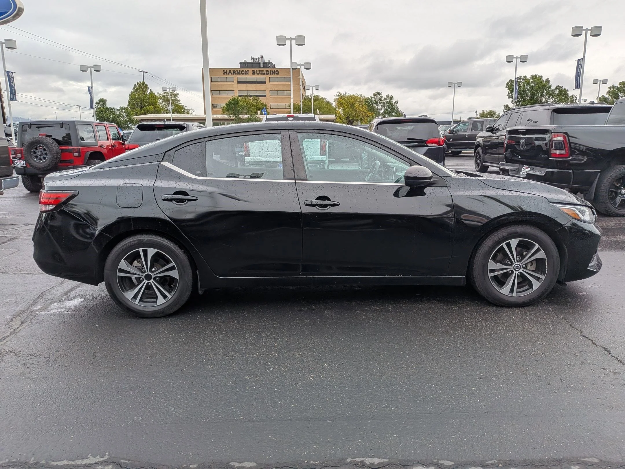 Used 2021 Nissan Sentra SV with VIN 3N1AB8CV0MY253788 for sale in West Valley City, UT