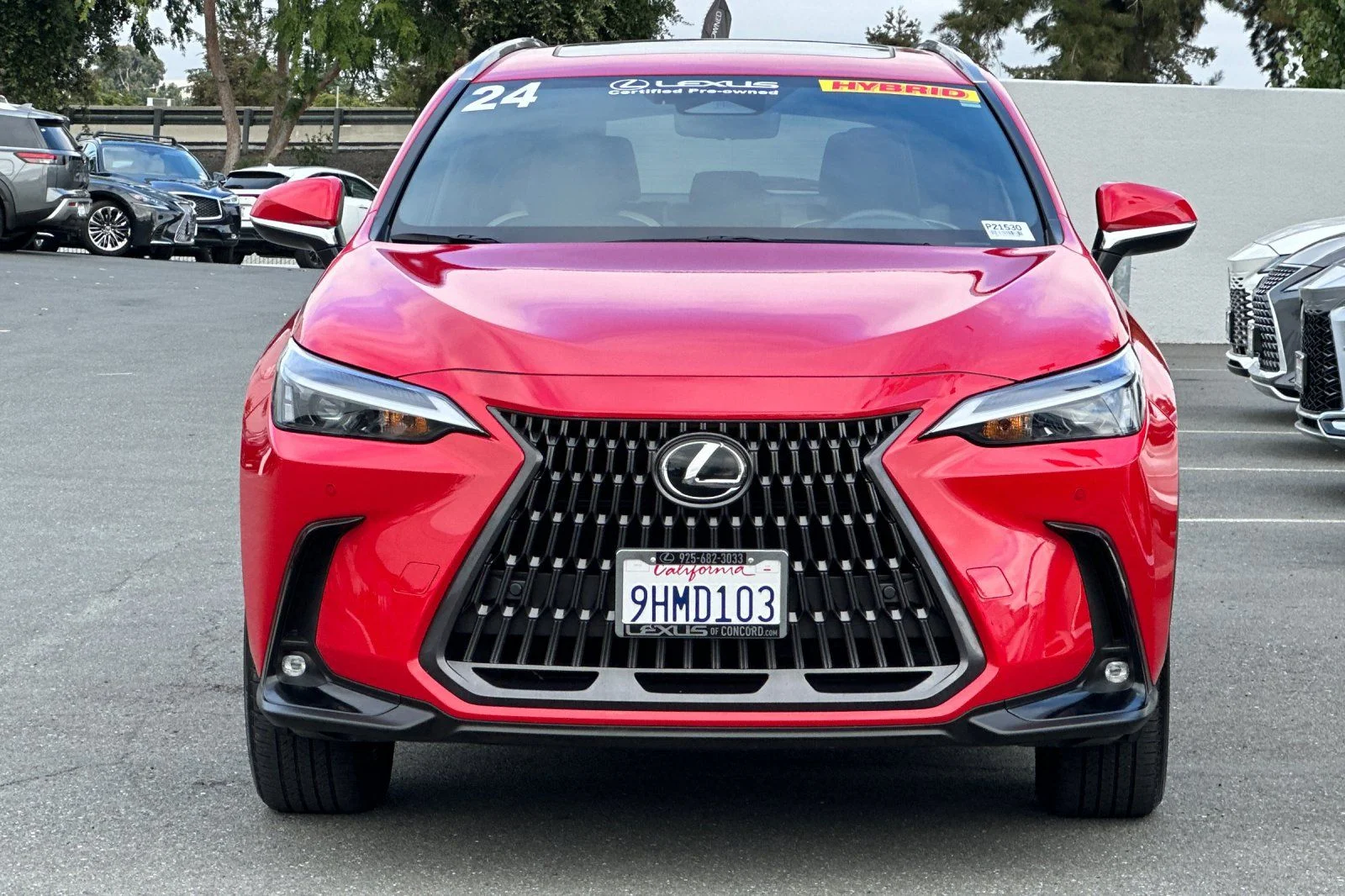 Used 2024 Red Line Lexus 350h Premium image 6