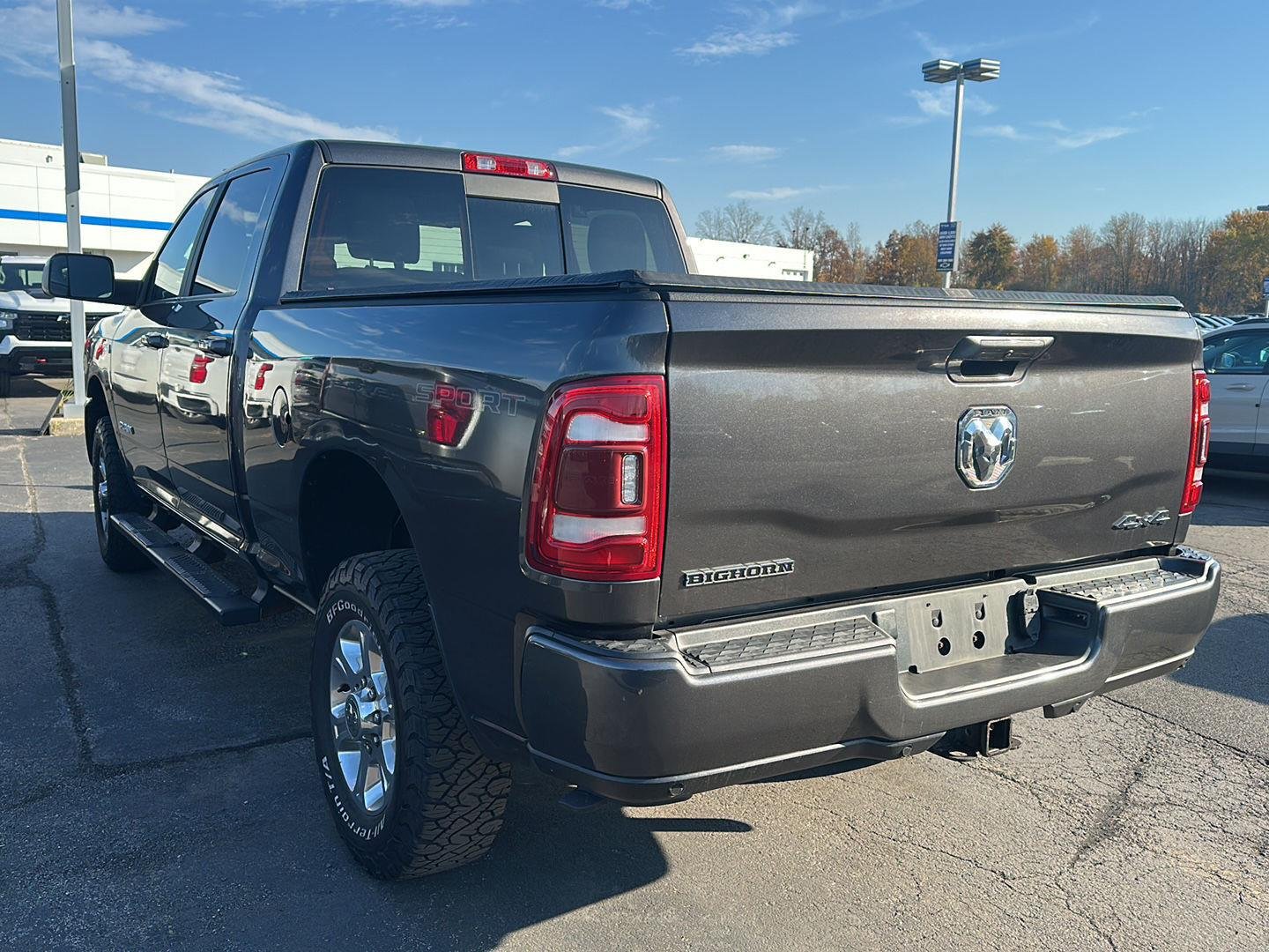 Used 2022 Granite Crystal Metallic Clearcoat Ram Big Horn image 4