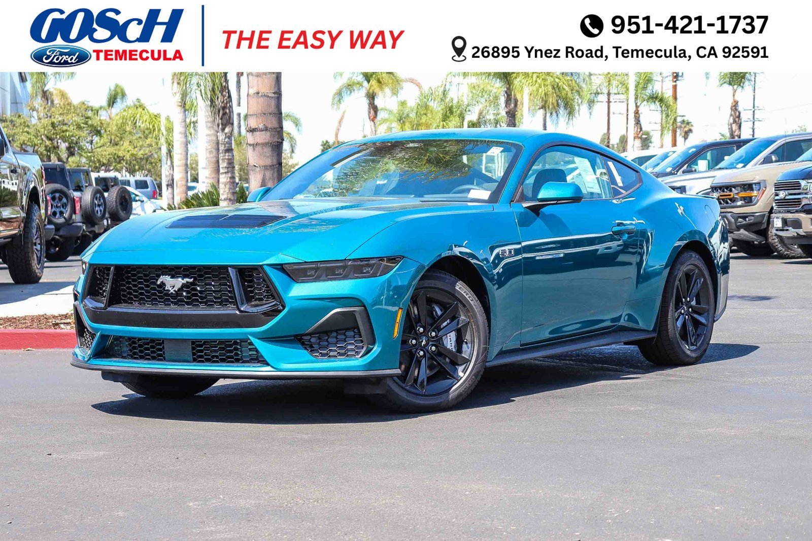 New 2026 Adriatic Blue Metallic Ford GT Fastback image 1