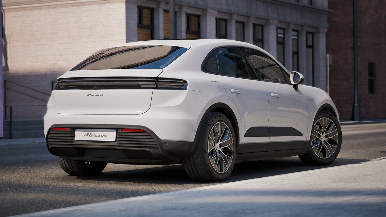 New 2027 White Porsche 4 Electric image 9