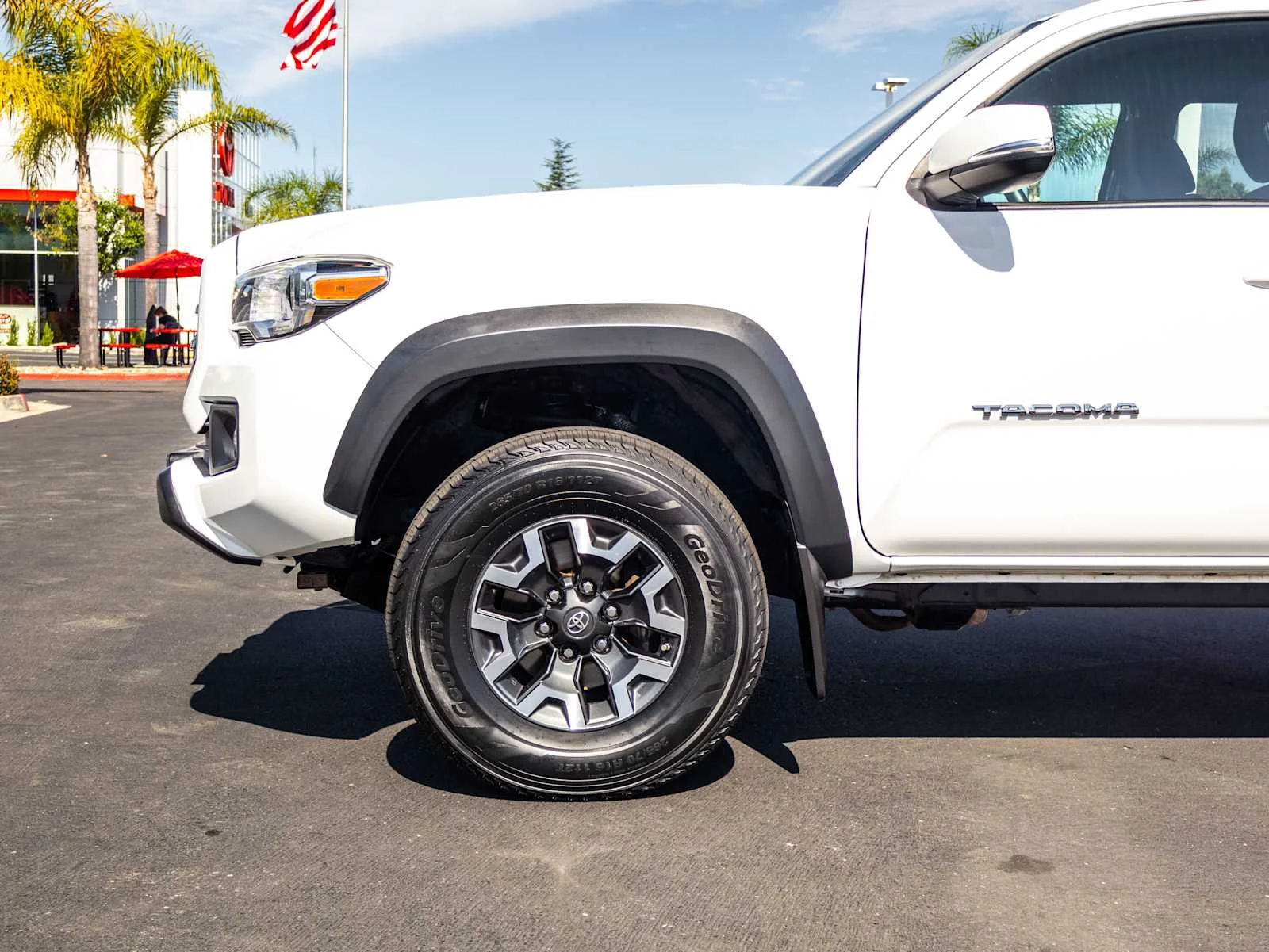 Used 2017 Super White Toyota TRD Off Road image 7