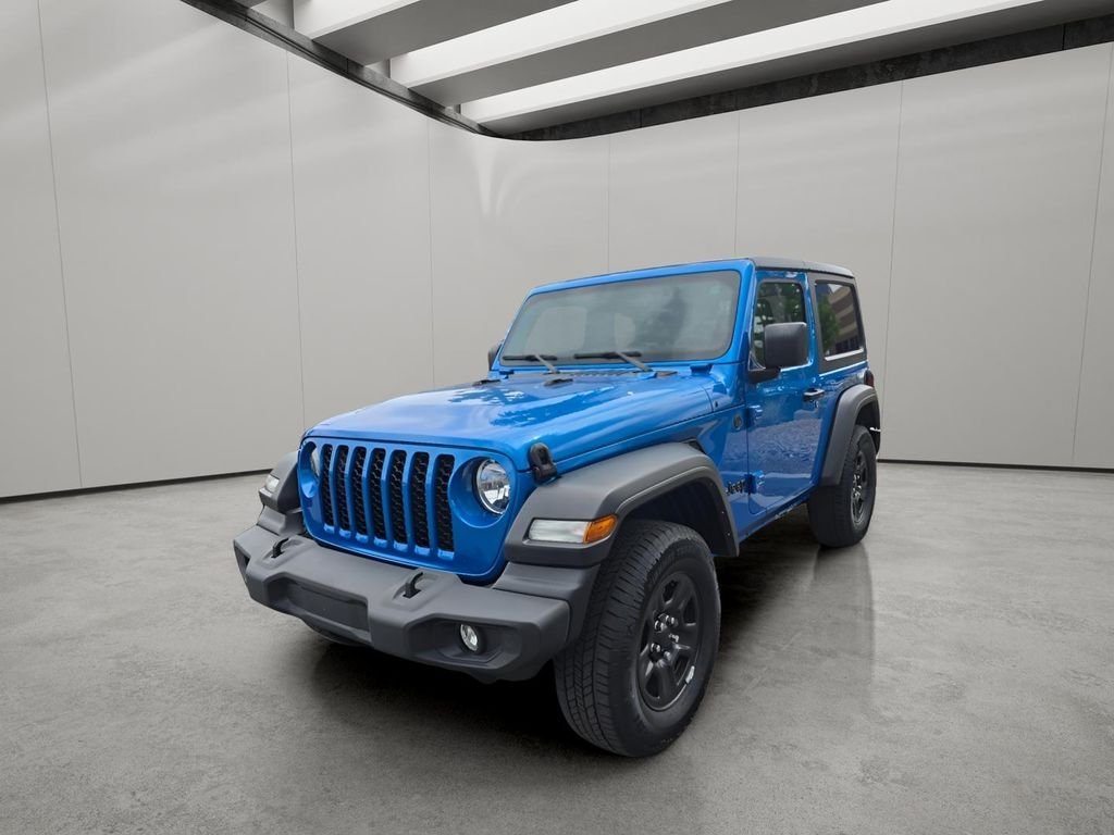 Used 2024 Hydro Blue Pearlcoat Jeep Sport image 1