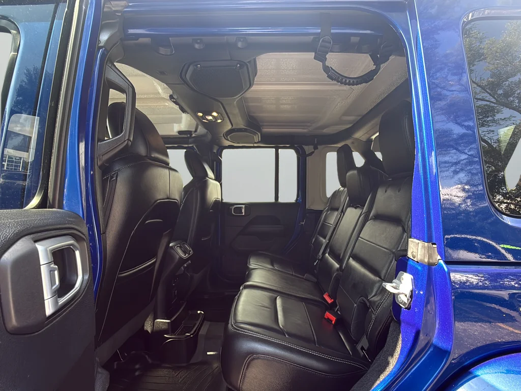 Used 2019 Blue Jeep Unlimited Sahara image 15