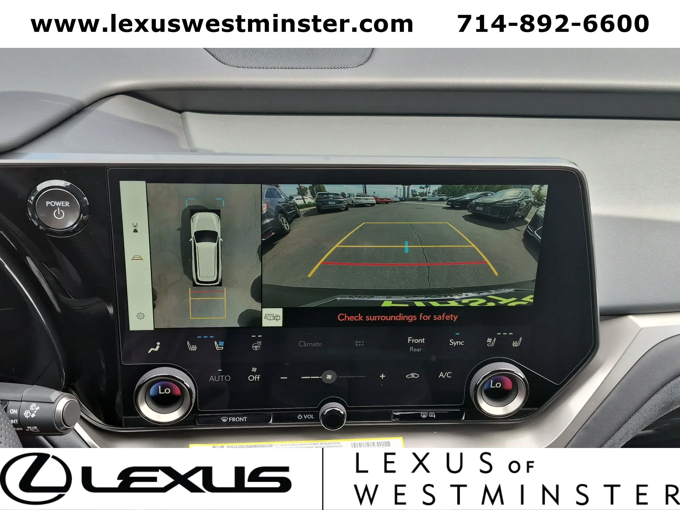 New 2026 Caviar Lexus TX 500h F SPORT PERFORMANCE PREMIUM AWD image 14