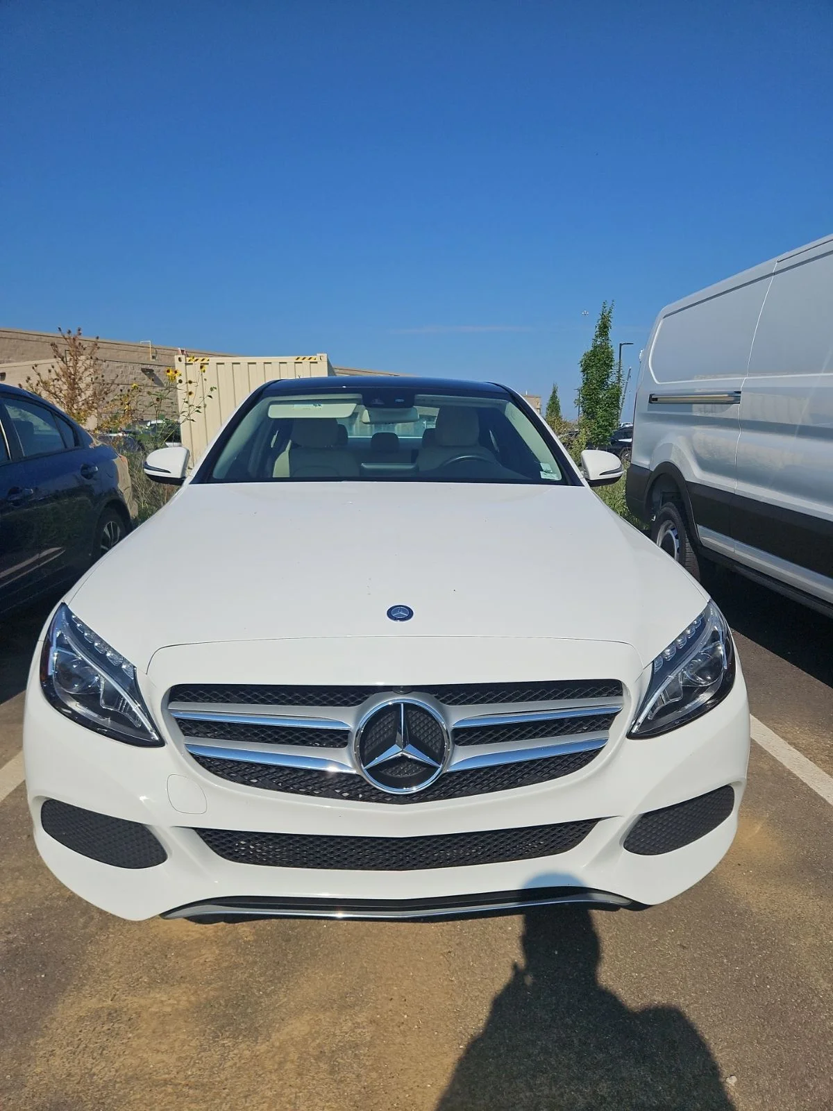 Used 2017 White Mercedes-Benz C 300 image 1