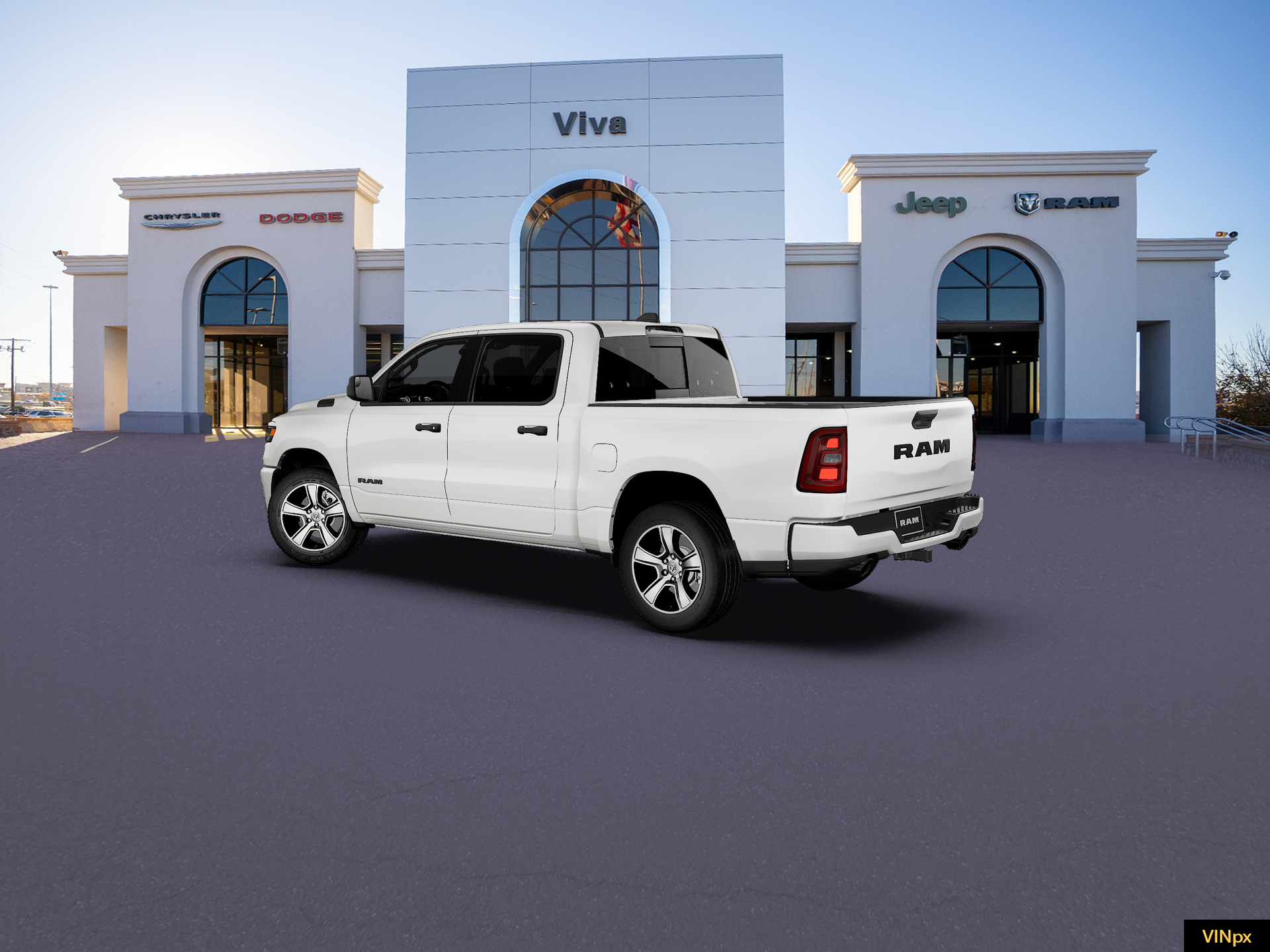 New 2027 Bright White Clear-Coat Exterior Paint RAM  image 4