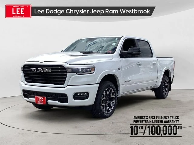 New 2026 White Ram LARAMIE CREW CAB 4X4 5