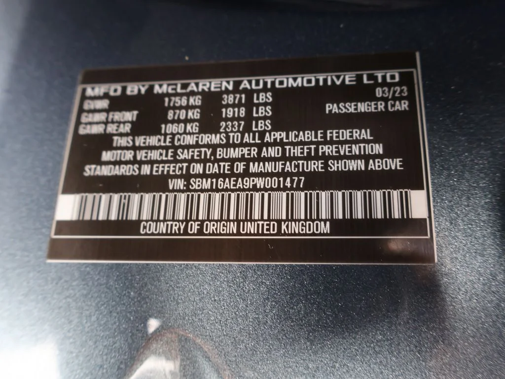 Used 2023 Saros McLaren TechLux image 38