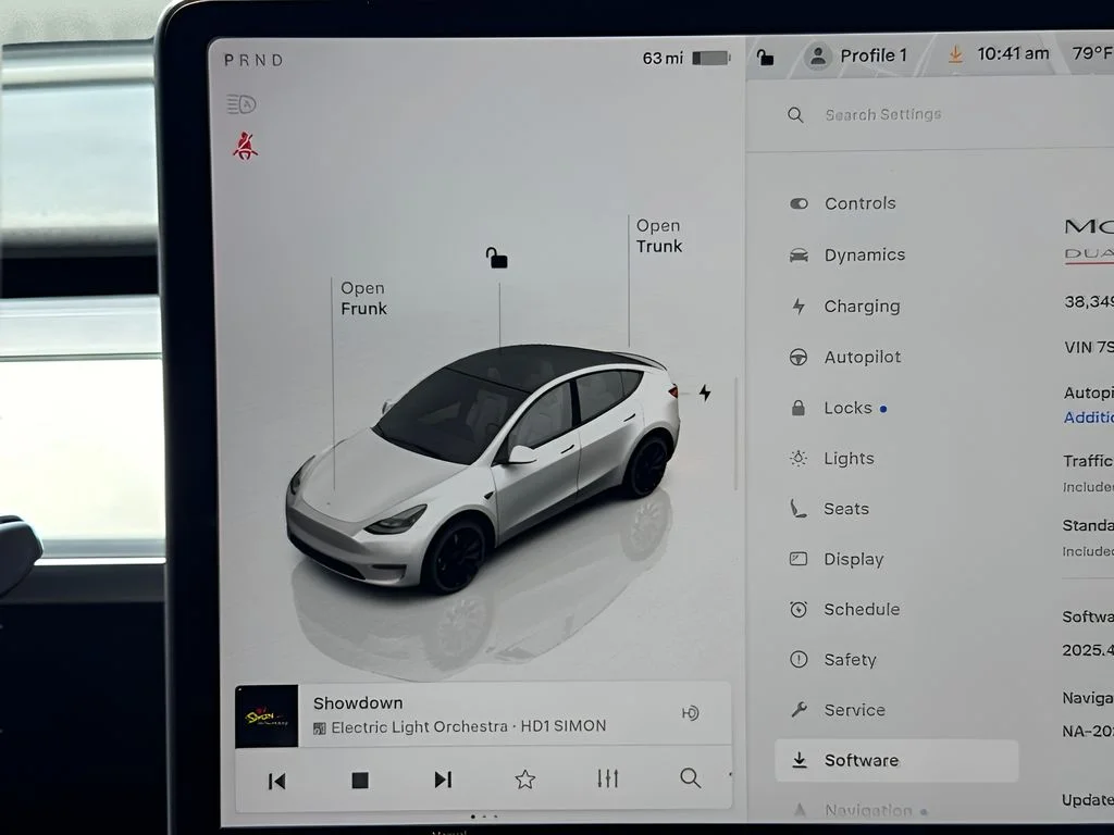 Used 2025 White Tesla Performance image 18