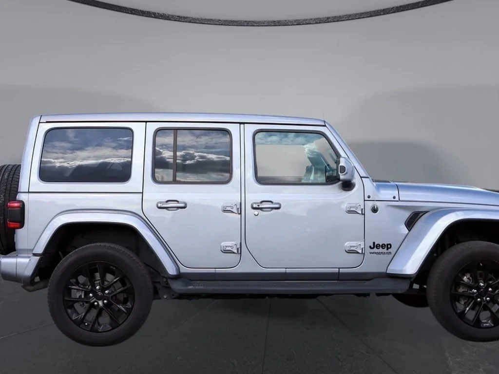 Used 2021 Billet Silver Metallic Jeep Unlimited High Altitude image 9