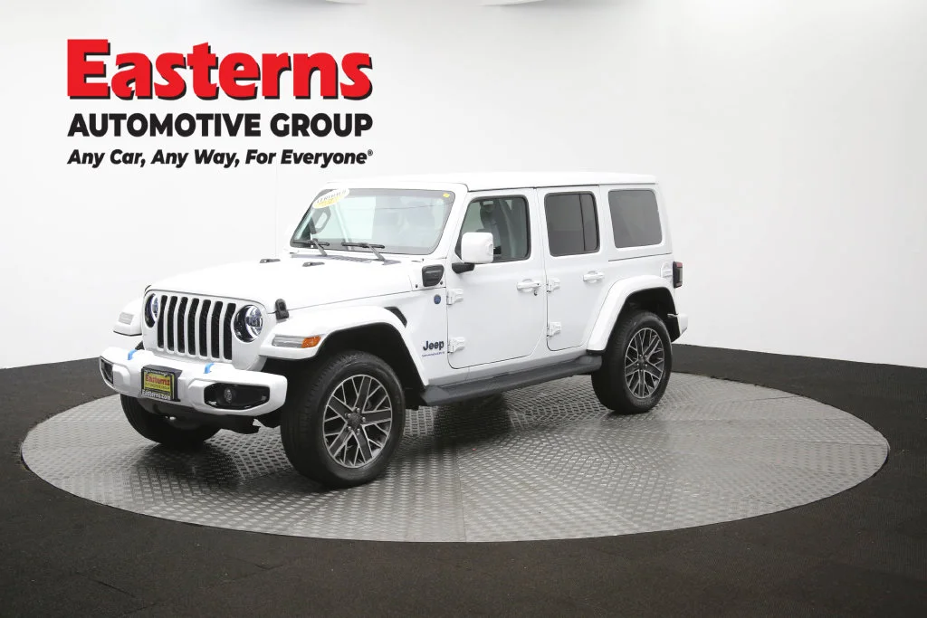 Used 2023 White Jeep Sahara 4xe image 57