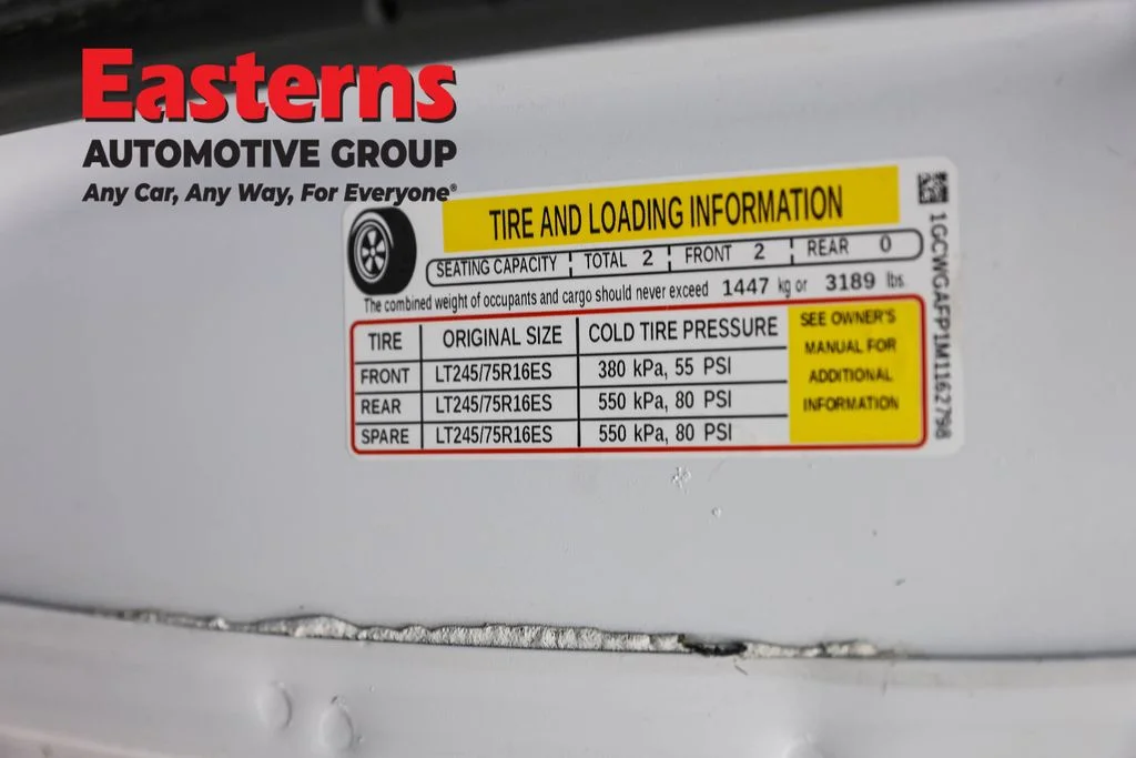 Used 2021 White Chevrolet Work Van image 31
