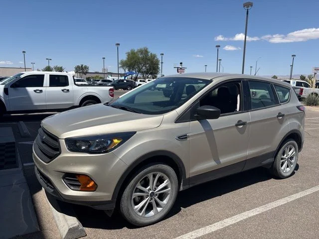 Used 2018 White Gold Metallic Ford S image 1