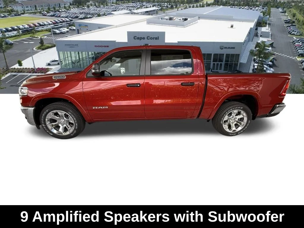 New 2026 Molten Red Pearl-Coat Exterior Paint RAM Big Horn/Lone Star image 8