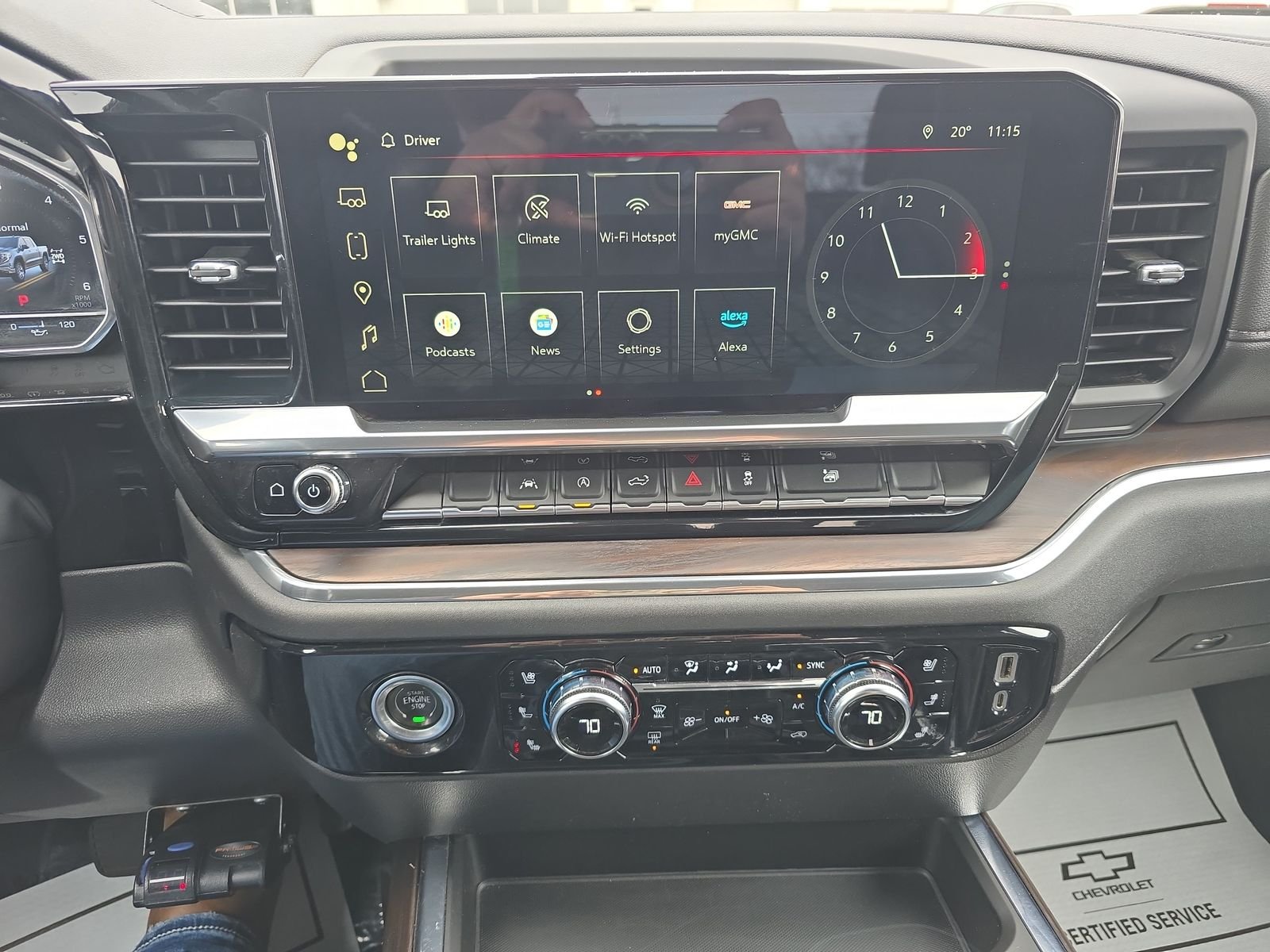 Used 2023 Summit White GMC SLT image 13