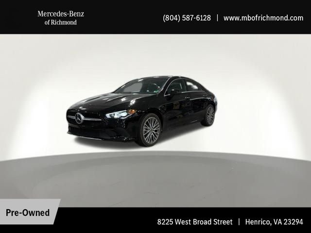 Certified Used 2022 Black Mercedes-Benz CLA 250 image 1