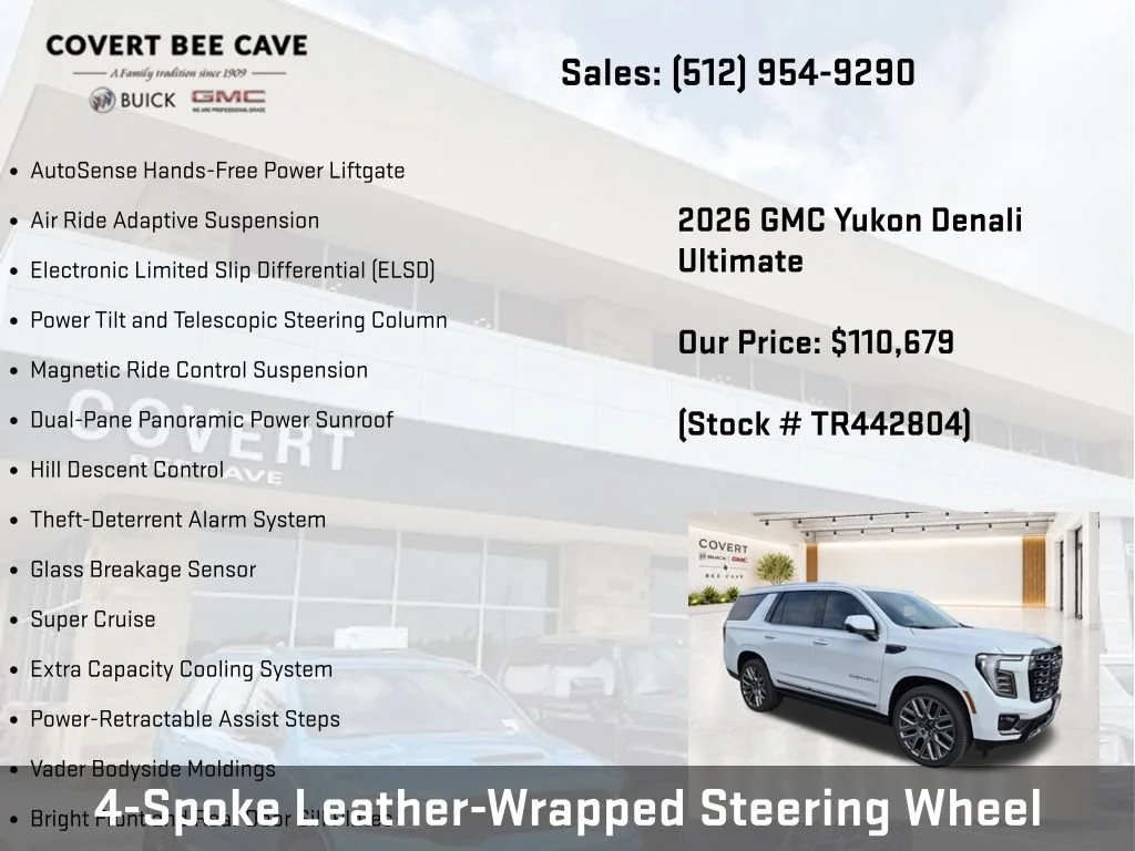 New 2026 GMC Yukon Denali Ultimate, photo 38