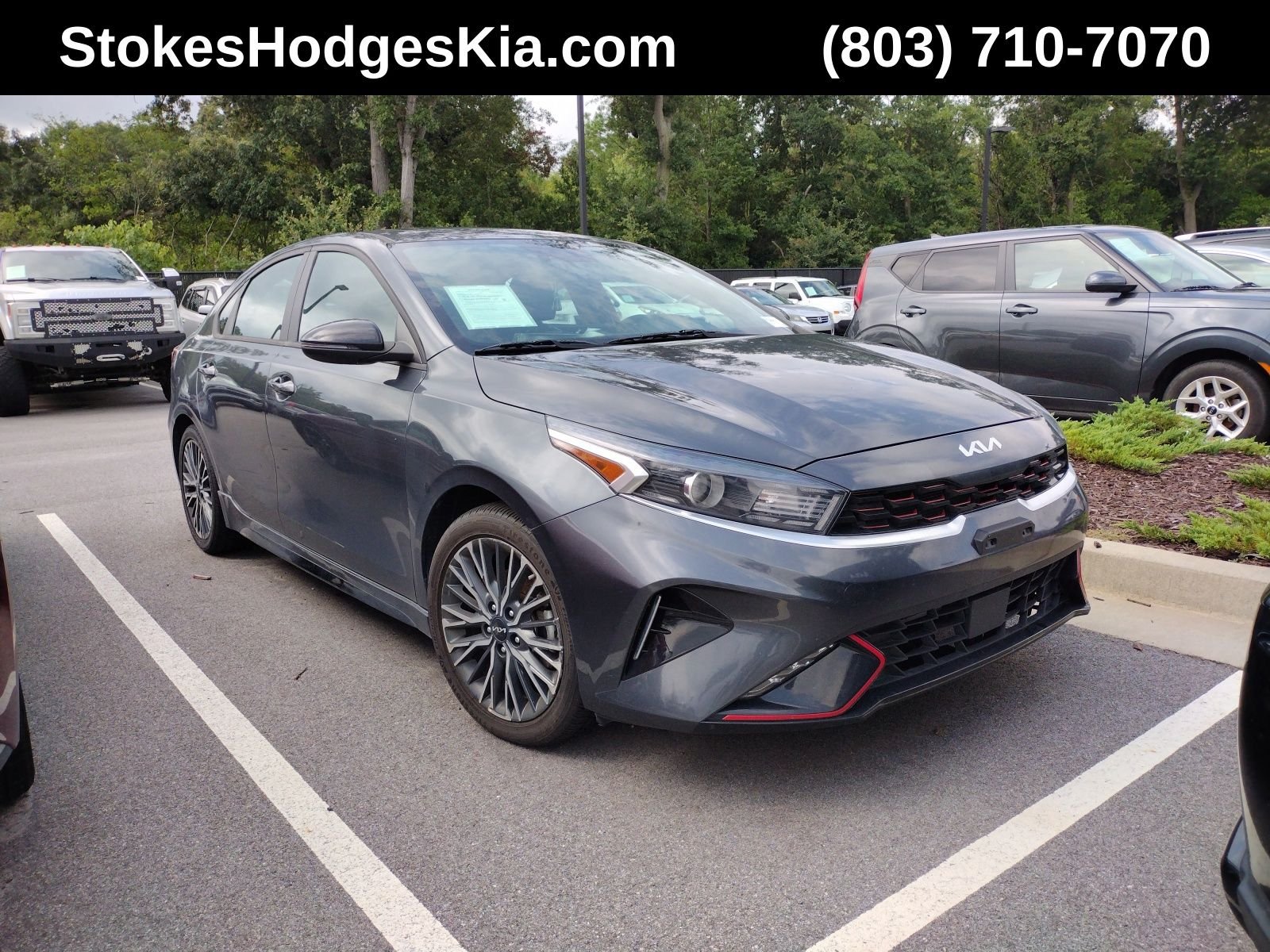 Used 2024 Gray Kia GT-Line image 1