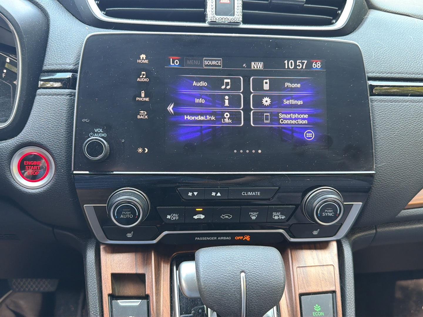 Used 2019 Obsidian Blue Pearl Honda EX image 17