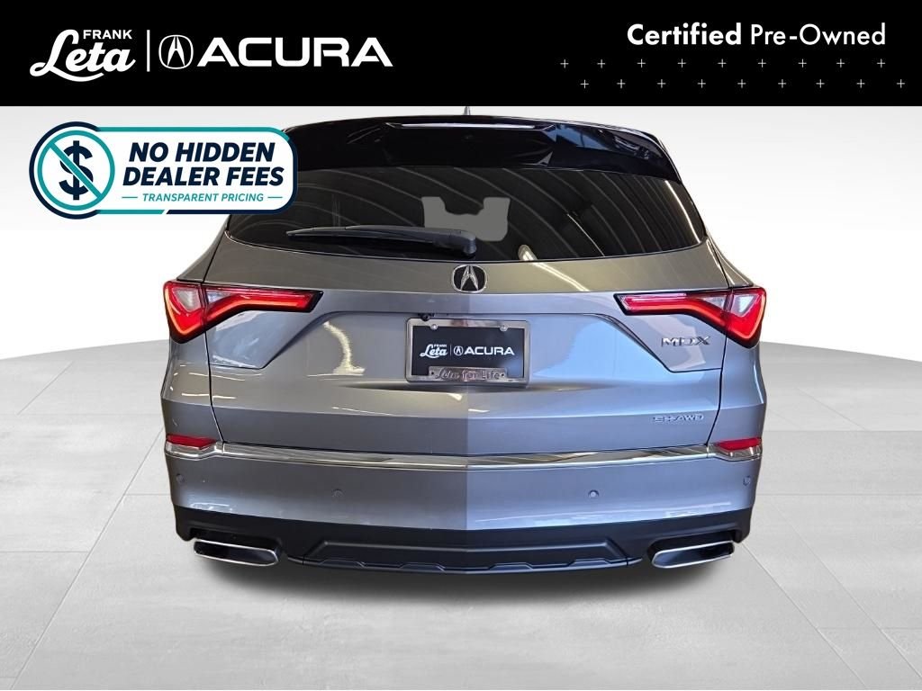Certified Used 2023 Liquid Carbon Metallic Acura  image 4