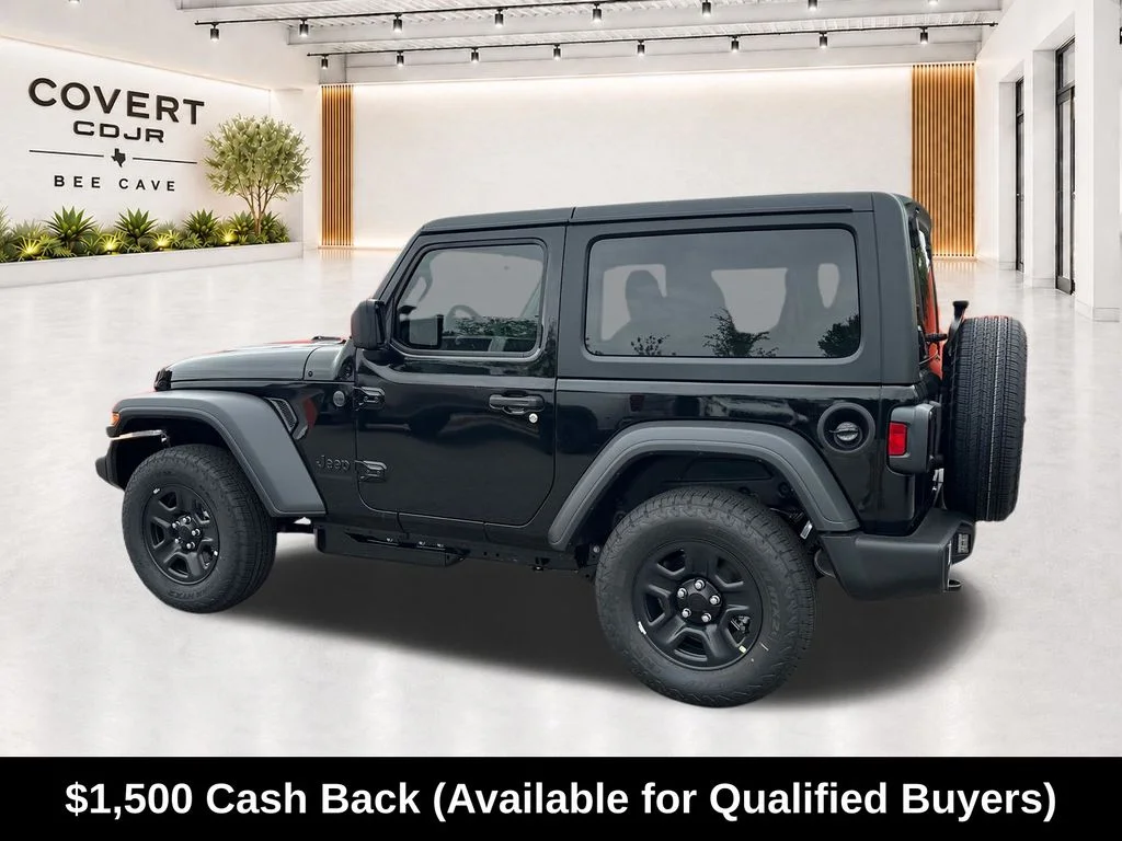 New 2026 Black Clearcoat Jeep Sport image 7