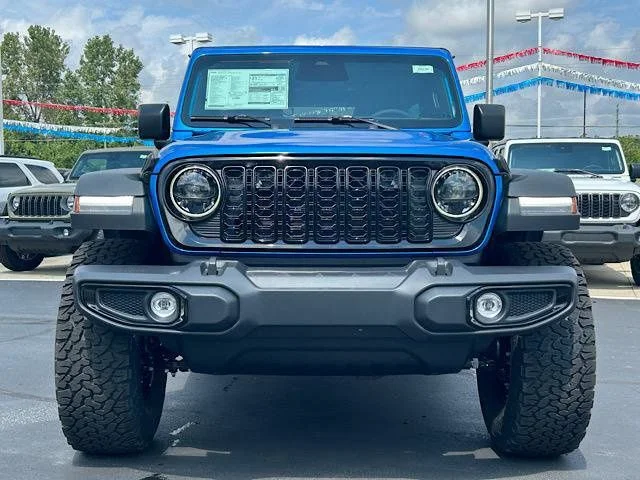 New 2025 Hydro Blue Pearl-Coat Exterior Paint Jeep Willys image 6