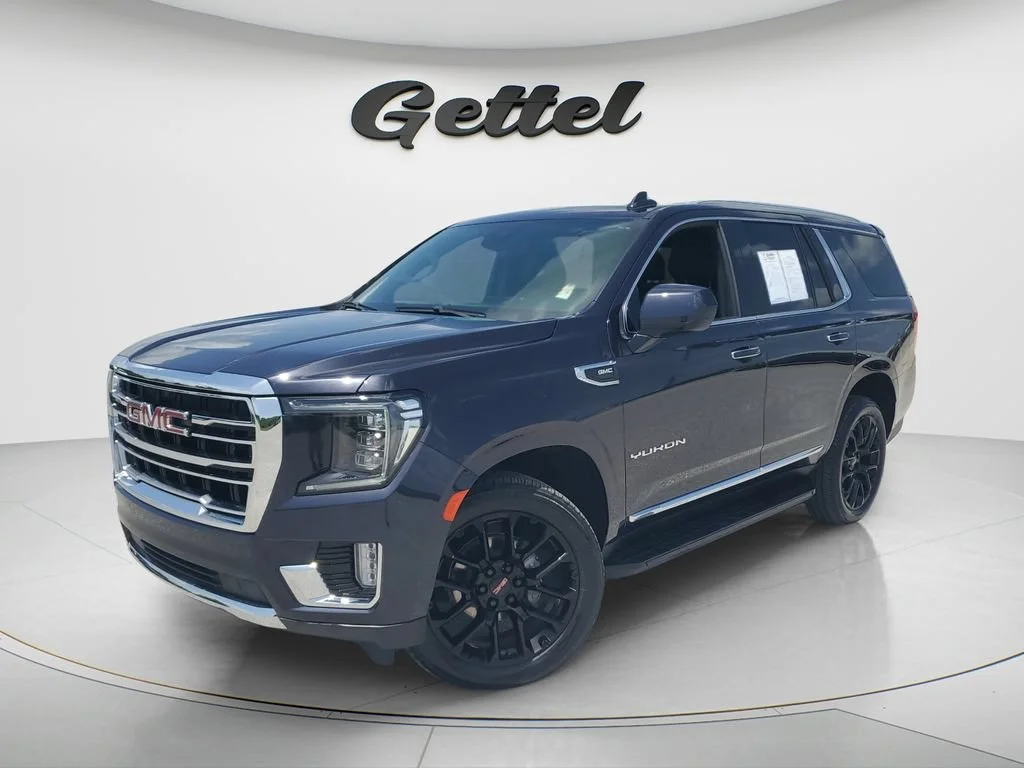Used 2023 Titanium Rush Metallic GMC SLT image 1