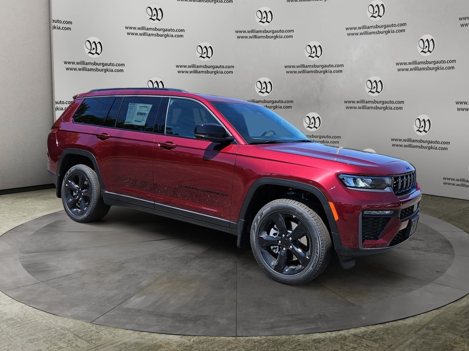 New 2026 Velvet Red Pearl-Coat Exterior Paint Jeep Limited image 7