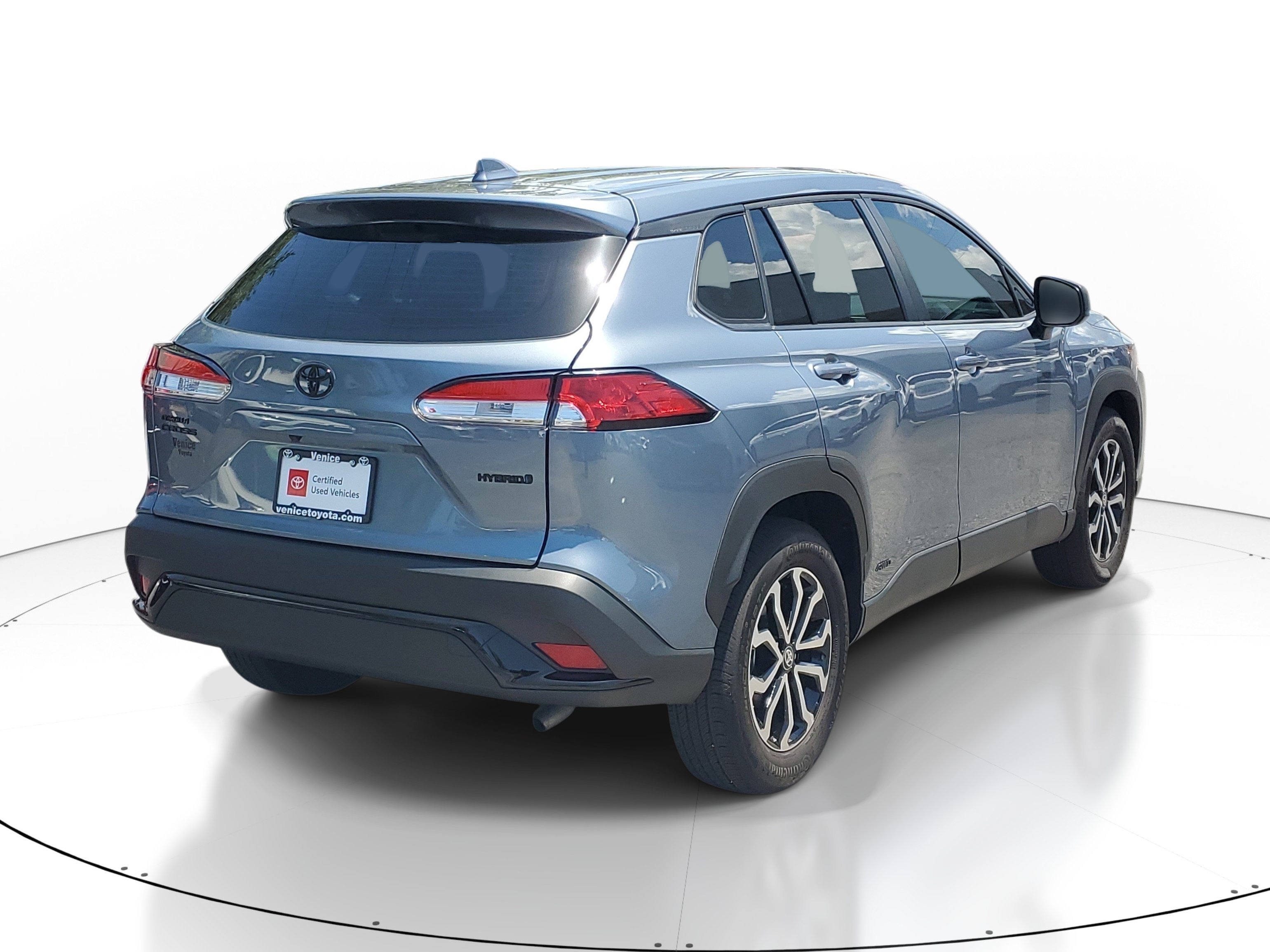 Used 2024 Celestite Toyota Hybrid SE image 5