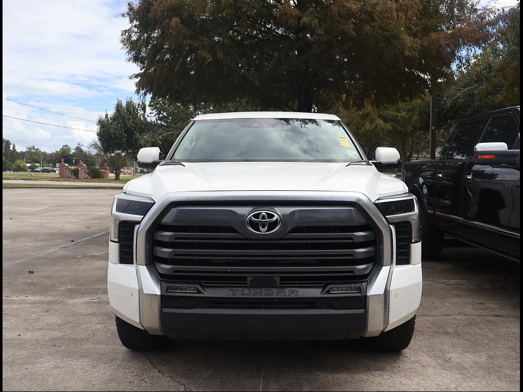 Used 2024 WHITE Toyota Limited HV image 2