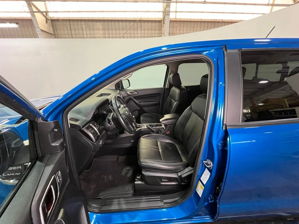 Used 2021 Blue Ford Lariat image 15