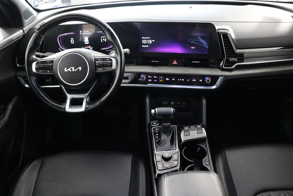Used 2023 Sapphire Blue Kia X-Line image 2