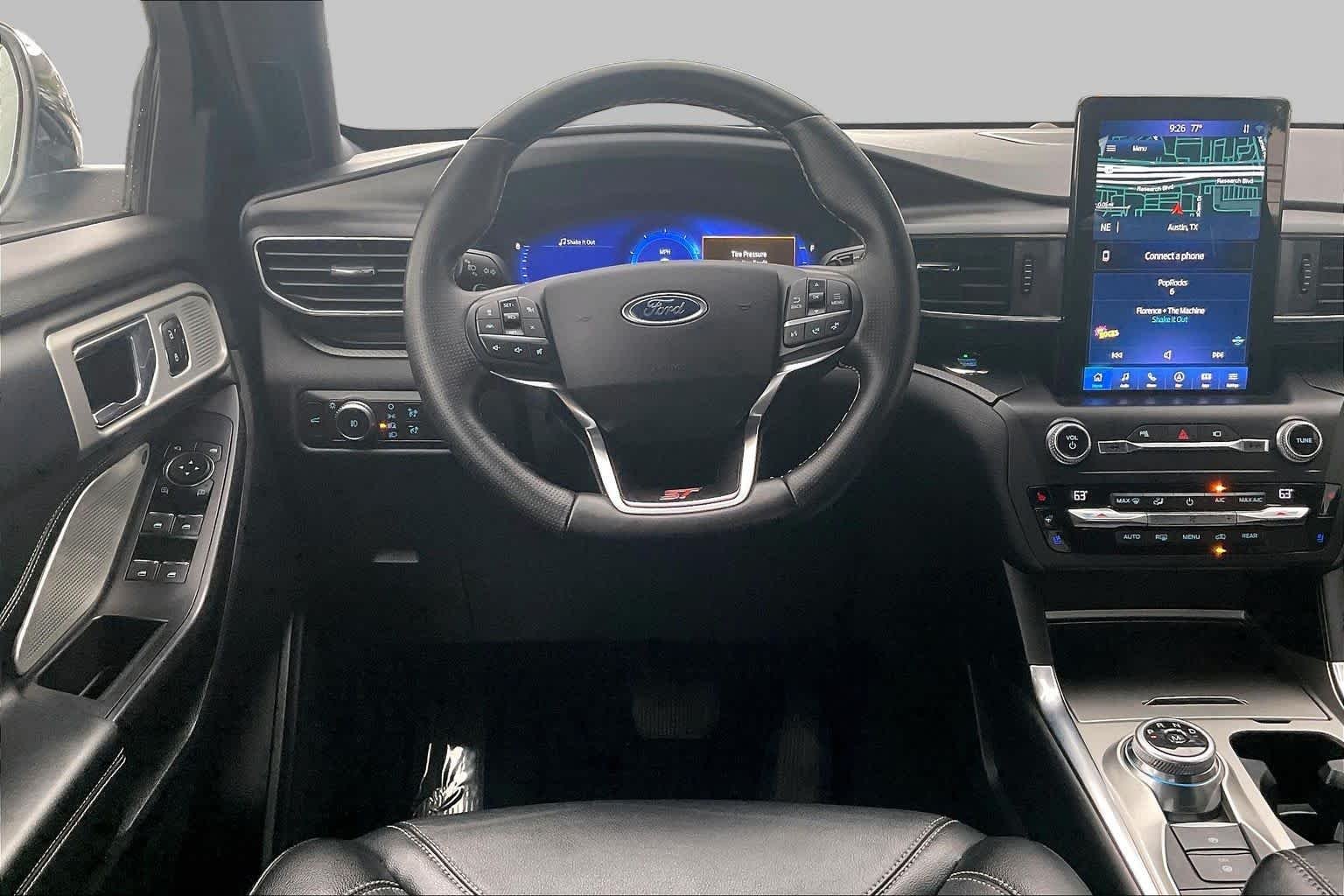 Used 2020 Star White Metallic Tri-Coat Ford ST image 6