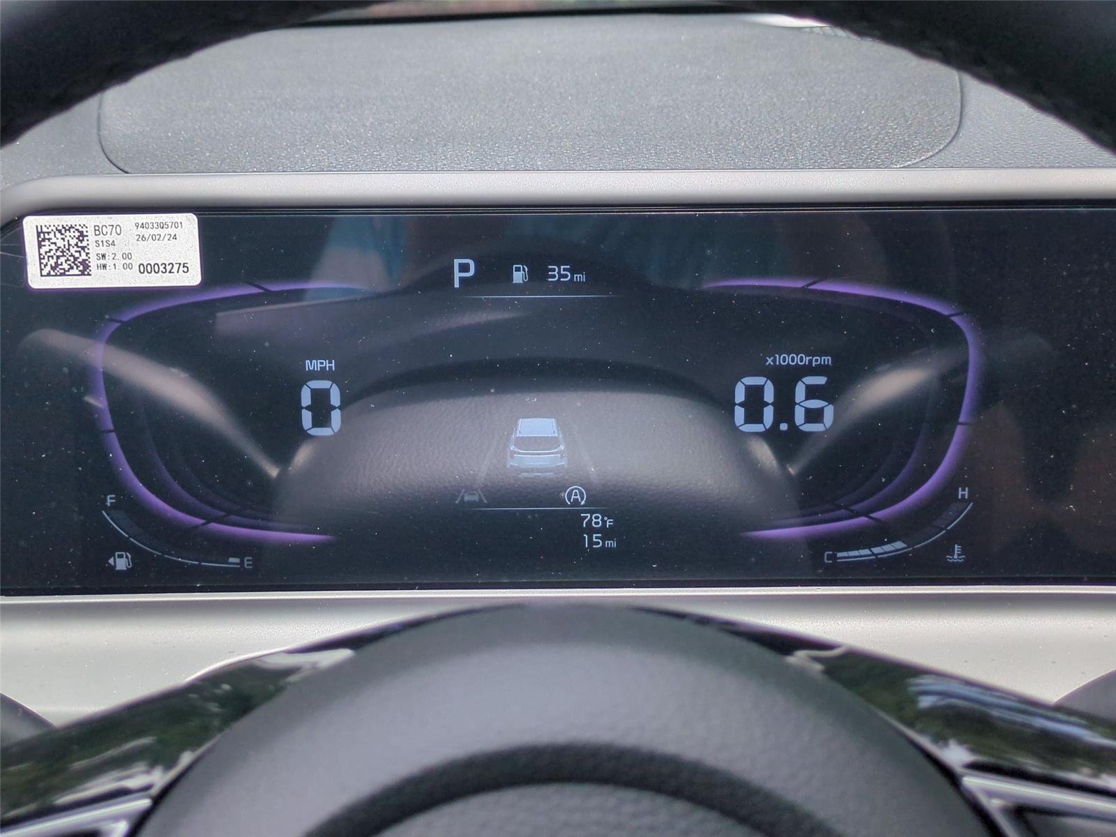 New 2026 Clear White/Black Roof Kia S image 22