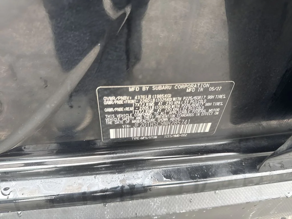 Used 2022 Black Subaru Sport image 35